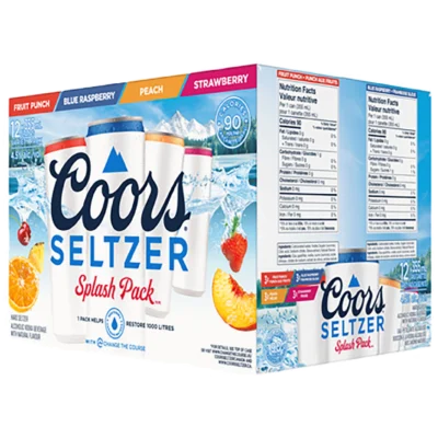 COORS SELTZER FRUIT SPLASH