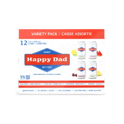 HAPPY DAD HARD SELTZER VARIETY PACK